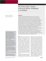 Cột sống cổ tử cung ppt