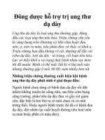 Đông dược hỗ trợ trị ung thư dạ dày pot