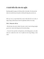 4 cách biến tấu cho tóc ngắn doc