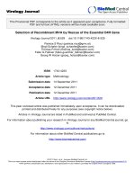 Báo cáo sinh học: 