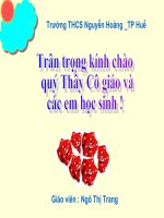 Bài giảng điện tử môn sinh học: bộ dơi, cá voi_2 pptx