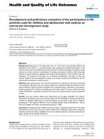 Báo cáo hóa học: 