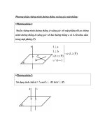 Phương pháp chứng minh đường thẳng vuông góc mặt phẳng doc