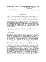 Thông báo số 401/TB-BGTVT potx