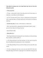 Chấp thuận cho phương tiện vận tải hành khách chạy khảo sát trên tuyến đường thủy nội địa pptx