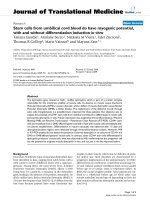 báo cáo hóa học: