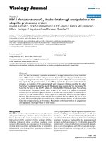 Báo cáo sinh học: 