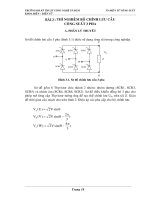 Thí nghiệm chỉnh lưu công suất ba pha docx