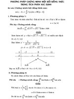 Phương pháp chứng minh một số bất đẳng thức trong tích phân xác định pptx