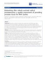 Báo cáo sinh học: 