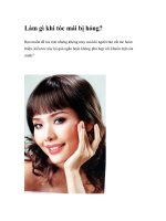 Làm gì khi tóc mái bị hỏng? docx