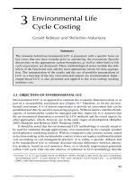 Environmental Life Cycle Costing - Chapter 3 potx
