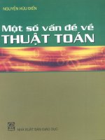 Một số vấn đề về thuật toán part 1 pot