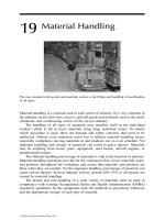 Industrial Safety and Health for Goods and Materials Services - Chapter 19 pot
