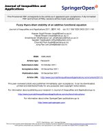 báo cáo hóa học: