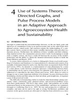 Integrated Assessment of Health and Sustainability of Agroecosystems - Chapter 4 ppt