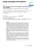 báo cáo hóa học: 