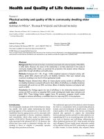 báo cáo hóa học: 