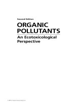 ORGANIC POLLUTANTS: An Ecotoxicological Perspective - Chapter 1 potx