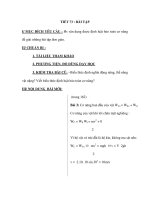 TIẾT 73 : BÀI TẬP doc