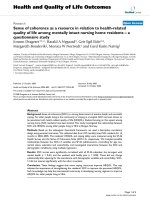 báo cáo hóa học: 