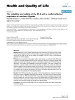 báo cáo hóa học: 