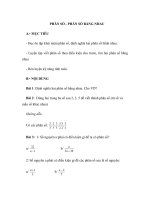 PHÂN SỐ - PHÂN SỐ BẰNG NHAU docx