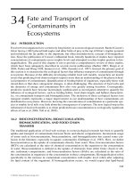 ECOTOXICOLOGY: A Comprehensive Treatment - Chapter 34 pdf