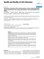 Báo cáo hóa học: 