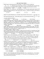 bài tập về hạt nhân nguyên tử