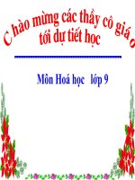 Bài giảng điện tử môn hóa học: chất béo pdf