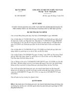 Quyết định số 2967/QĐ-BTC pptx