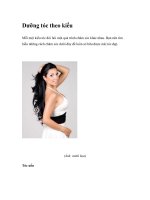 Dưỡng tóc theo kiểu pdf