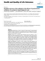 báo cáo hóa học: 