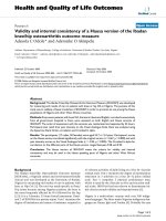 báo cáo hóa học: 