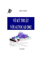 vẽ kỹ thuật với autocad