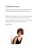 Tóc biến tấu 3 trong 1 doc