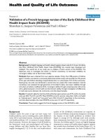 báo cáo hóa học: 