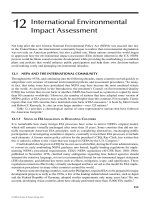 NEPA and Environmental Planning : Tools, Techniques, and Approaches for Practitioners - Chapter 12 pptx