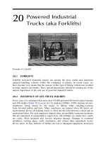 Industrial Safety and Health for Goods and Materials Services - Chapter 20 pptx