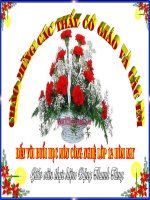 Giáo án điện tử công nghệ: một số mạch điện tử căn bản docx