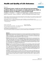 báo cáo hóa học: 