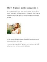 5 bước để có một mái tóc xoăn quyến rũ pdf