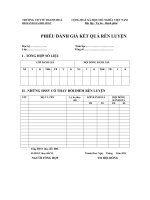 phiếu đánh giá điểm rèn luyện HSSV doc