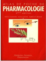 Atlas de poche pharmacologie - part 1 pptx