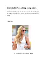 Các kiểu tóc ''nóng bỏng'' trong mùa hè docx