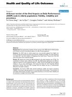 Báo cáo hóa học: 