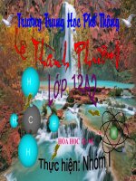 Bài giảng điện tử môn hóa học: dãy điện hóa kim loại pptx