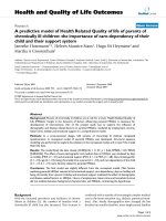 báo cáo hóa học: 