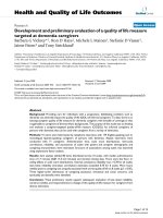 báo cáo hóa học: 